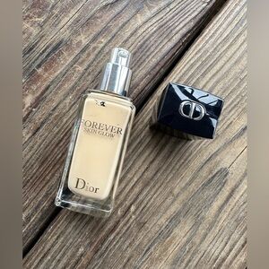 Dior Forever Skin Glow Foundation 1W (fair skin w/warm tones)